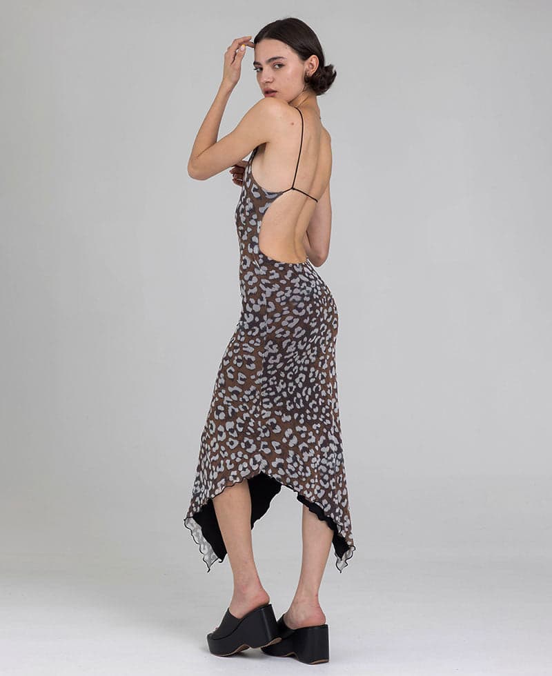 SNELL LEOPARD DRESS