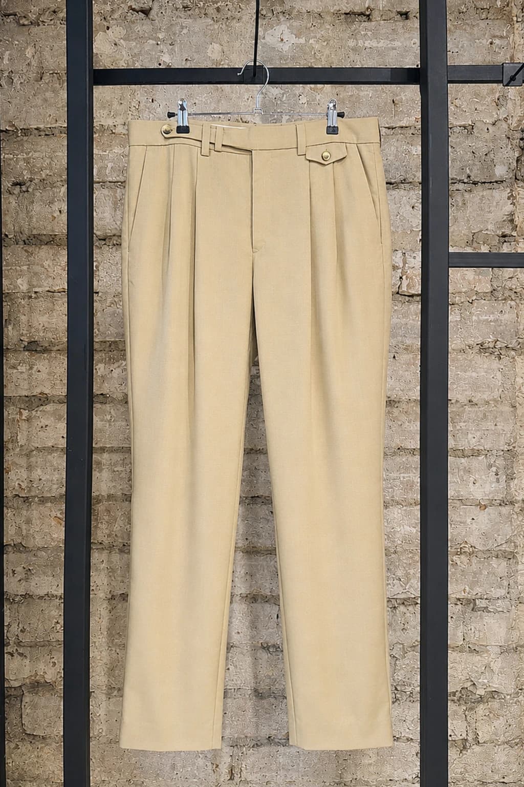 Pantalón Para Hombre Beige Prenses