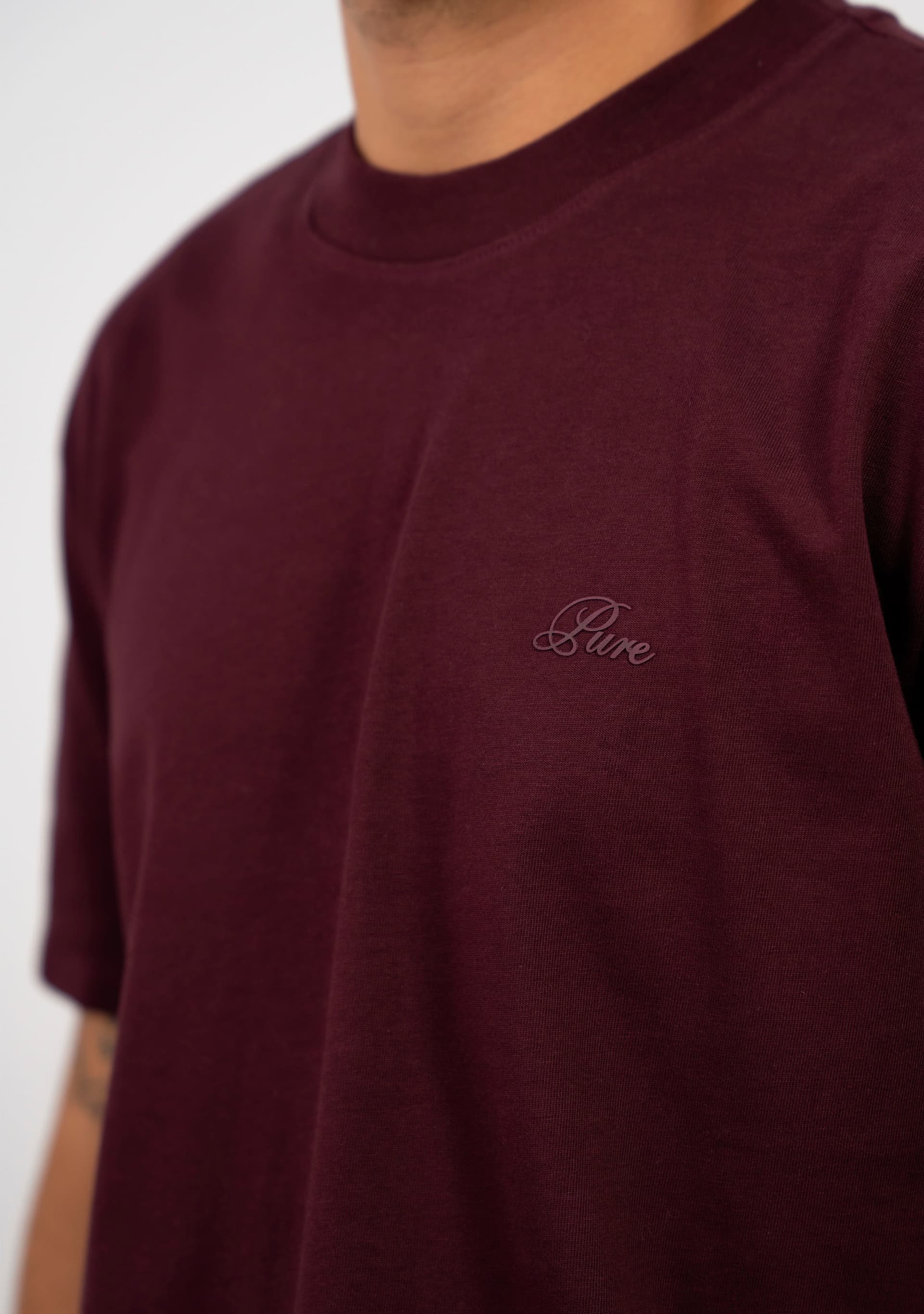 Classic Burgundy T-Shirt - imagen 5