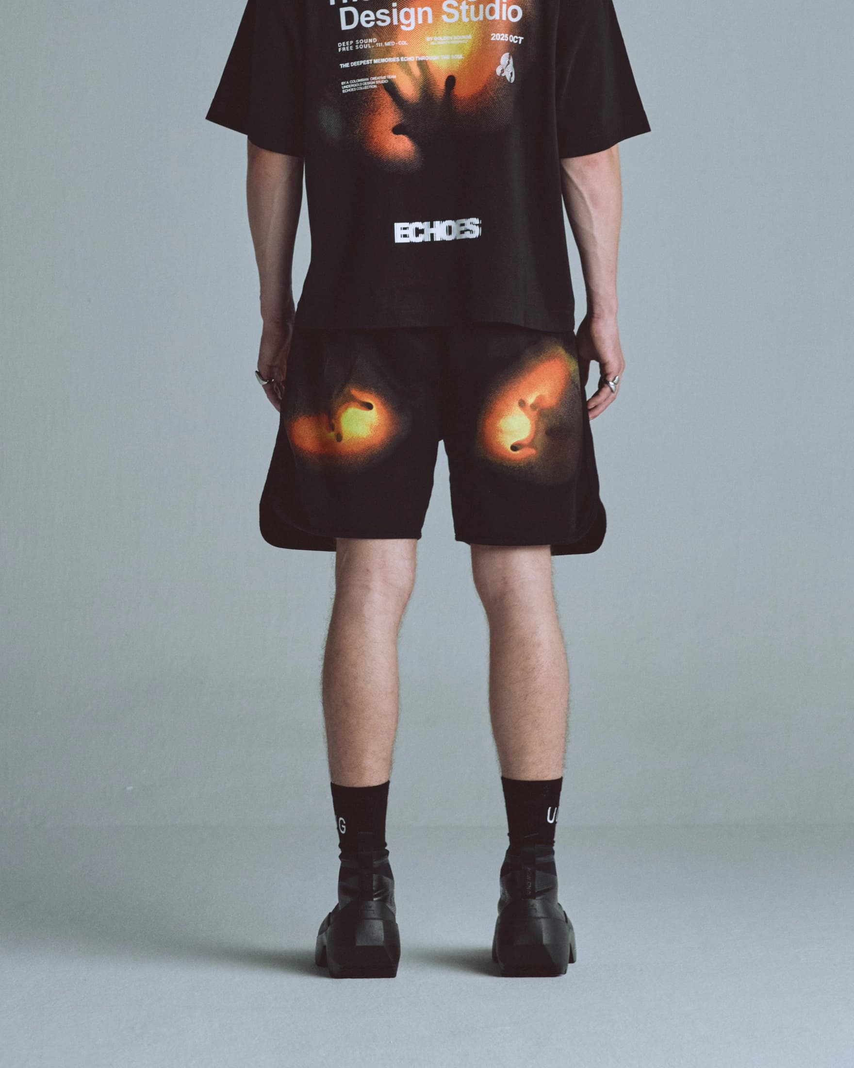 Echoes Pulse Biased Shorts Black - imagen 7
