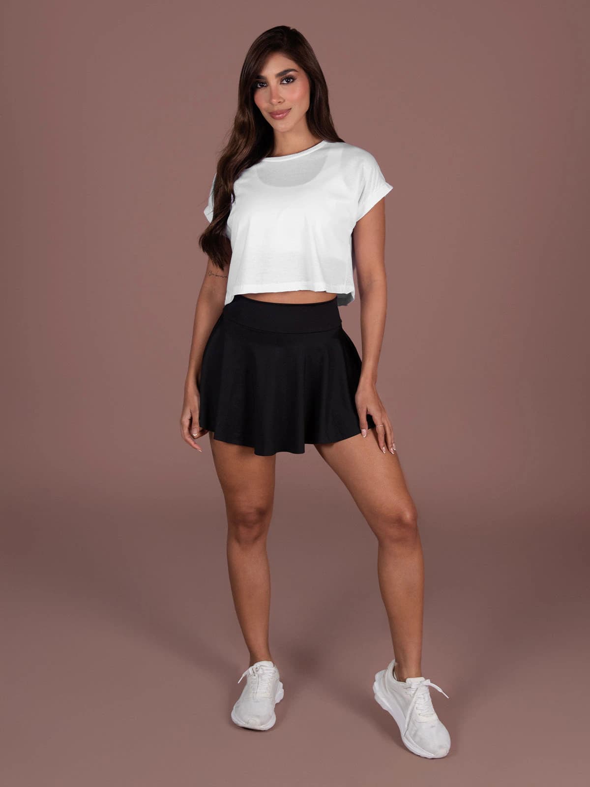 Amaranta faldashort set ivory - imagen 1