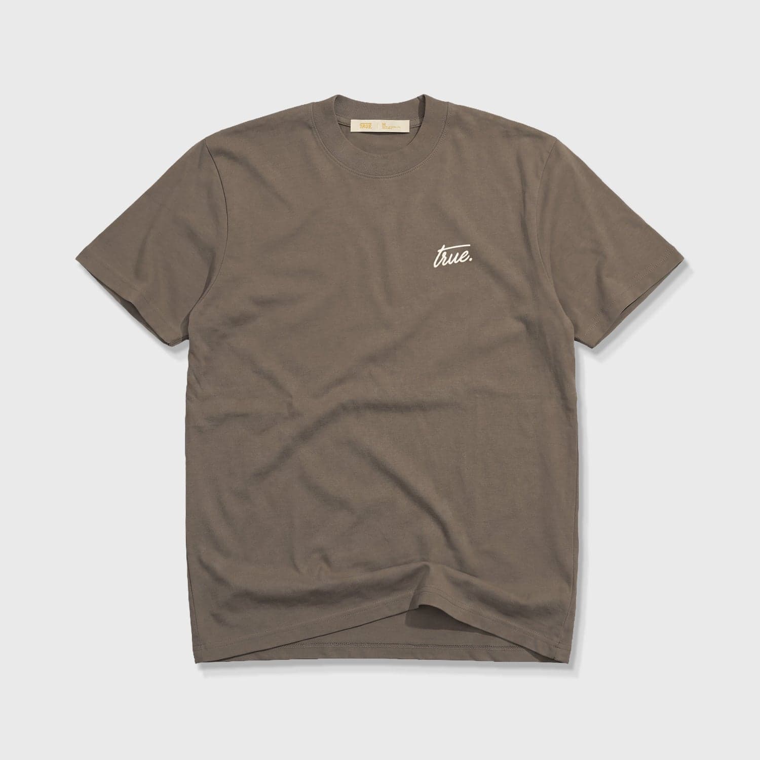 Cursive Logo T-Shirt - Light Brown - imagen 2