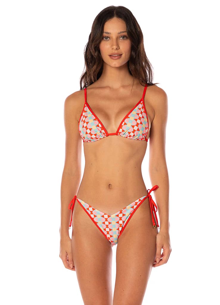 Maaji Geomatrix Ginger Sliding Triangle Bikini Top - imagen 1