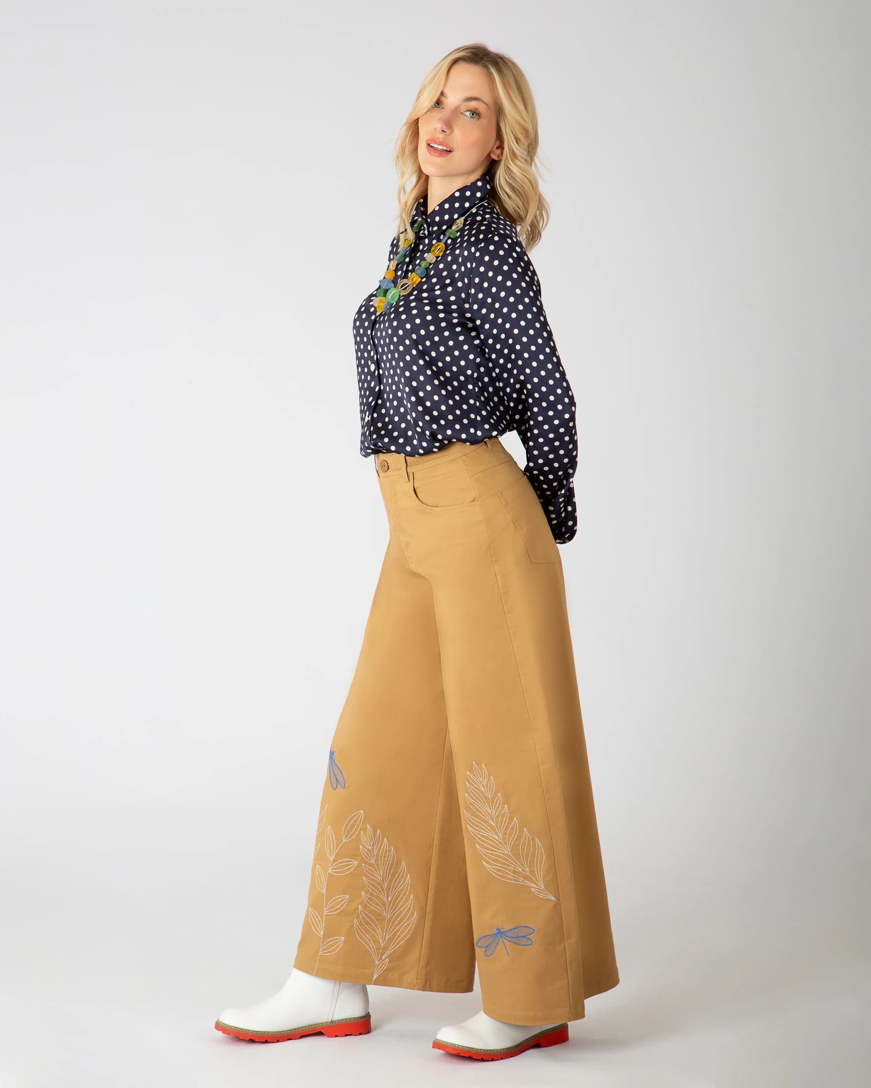 Blusa Lunas Azul - imagen 2