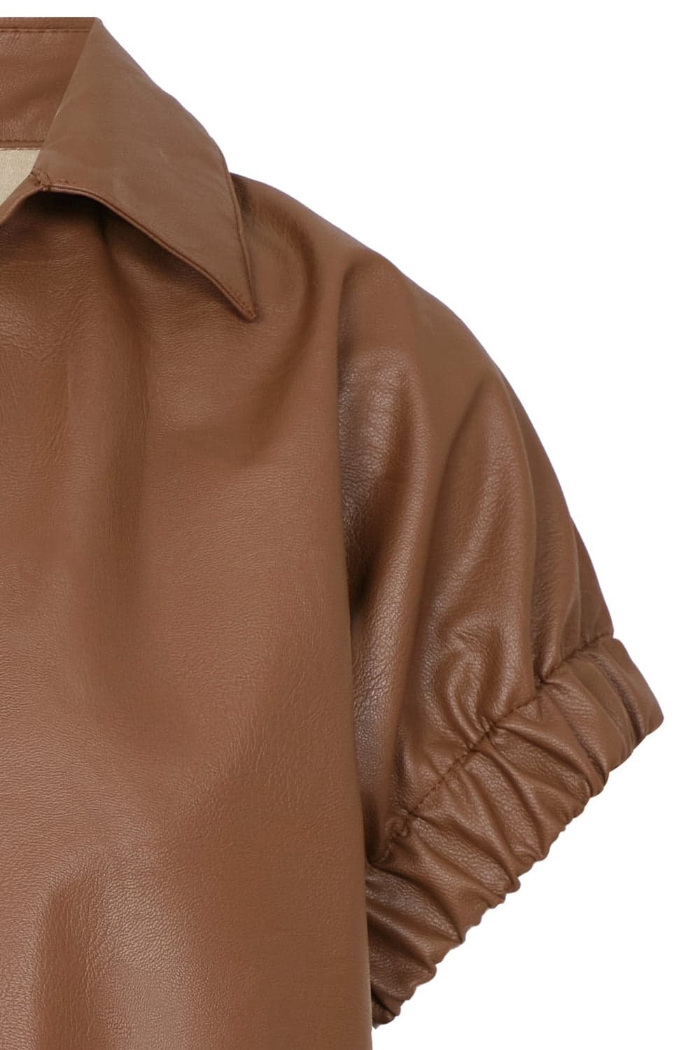 Blusa Janine Cuerina Camel - imagen 3