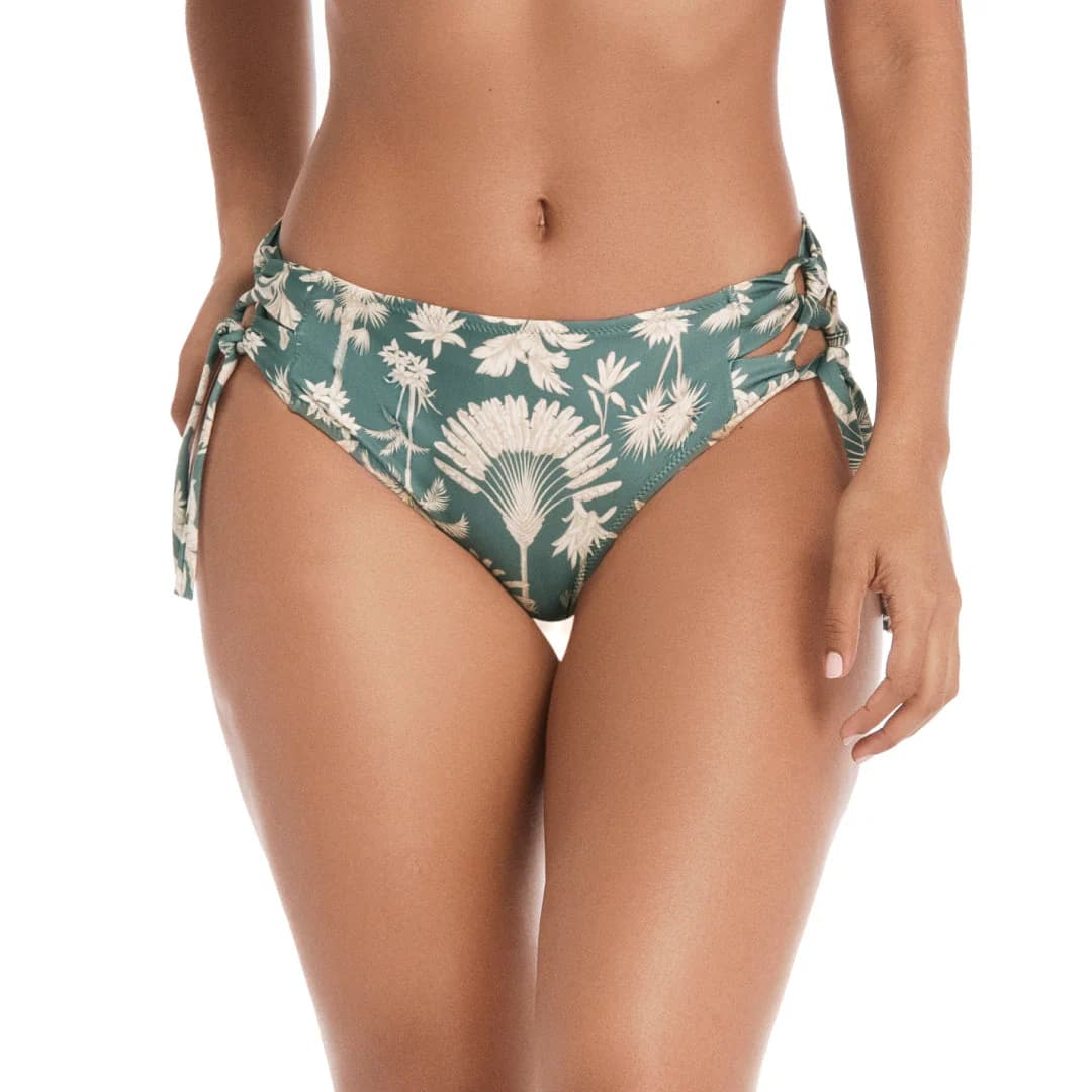 PANTY DE VESTIDO DE BAÑO CON TIRO MEDIO - imagen 2
