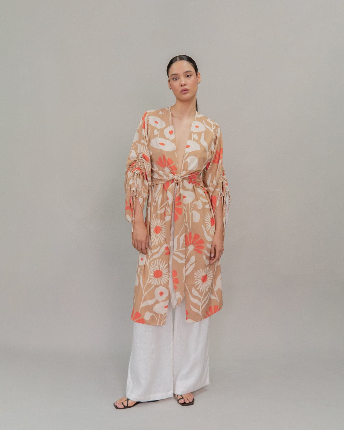 Kimono Dalia Naranja - imagen 2