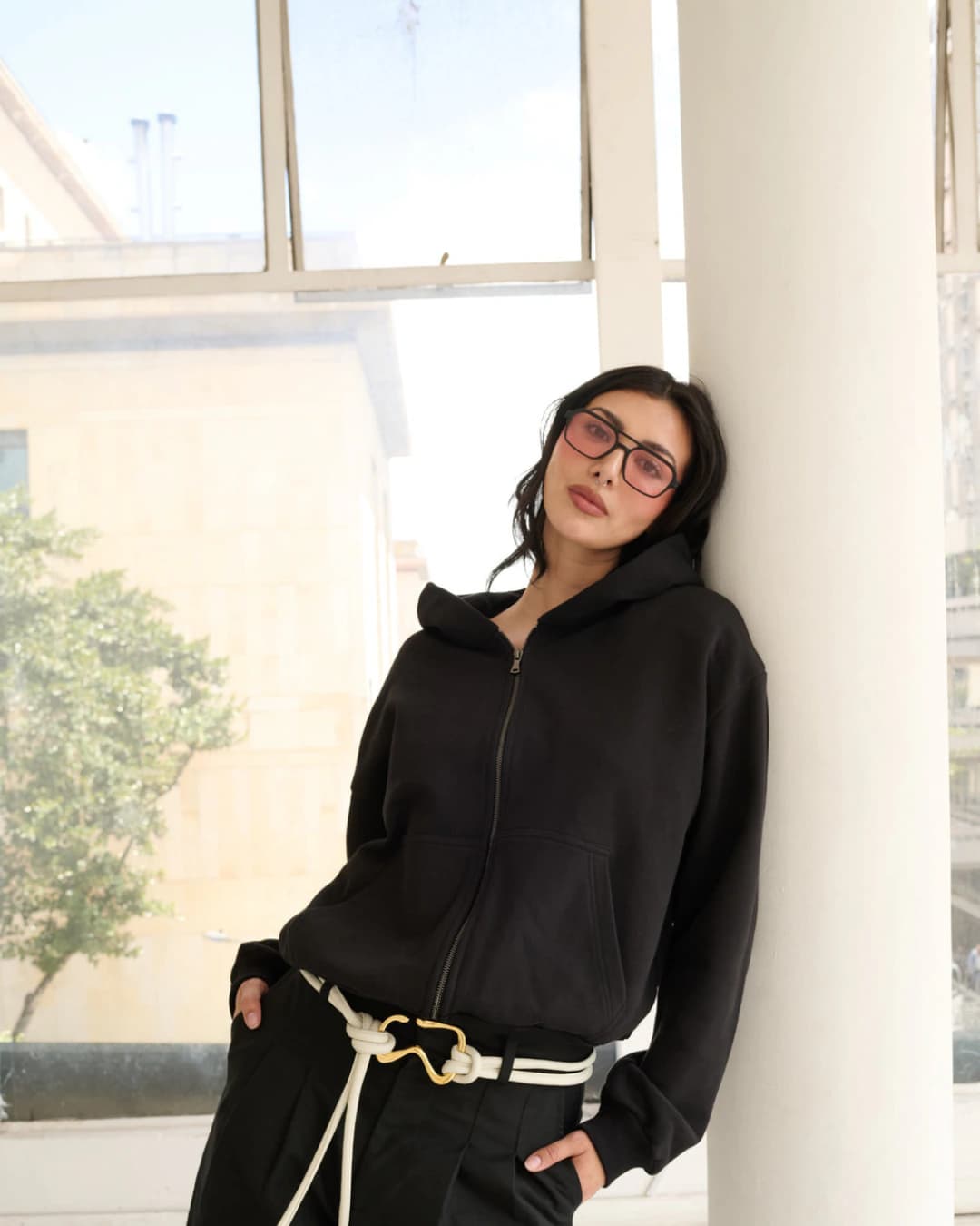 UNSEEN HOODIE BLACK - imagen 2