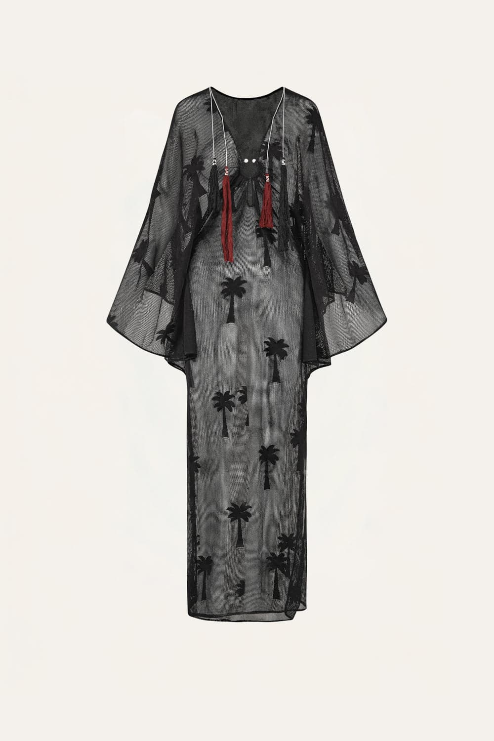 Palm Veil Tunic Dress - imagen 1