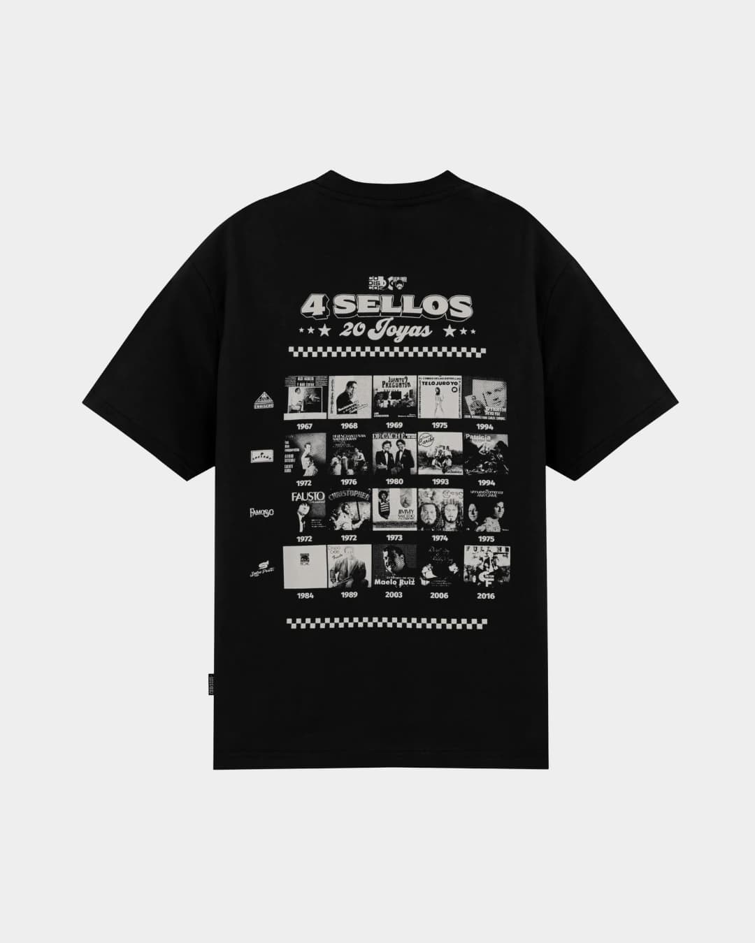 CAMISETA CODISCOS NEGRO - imagen 2
