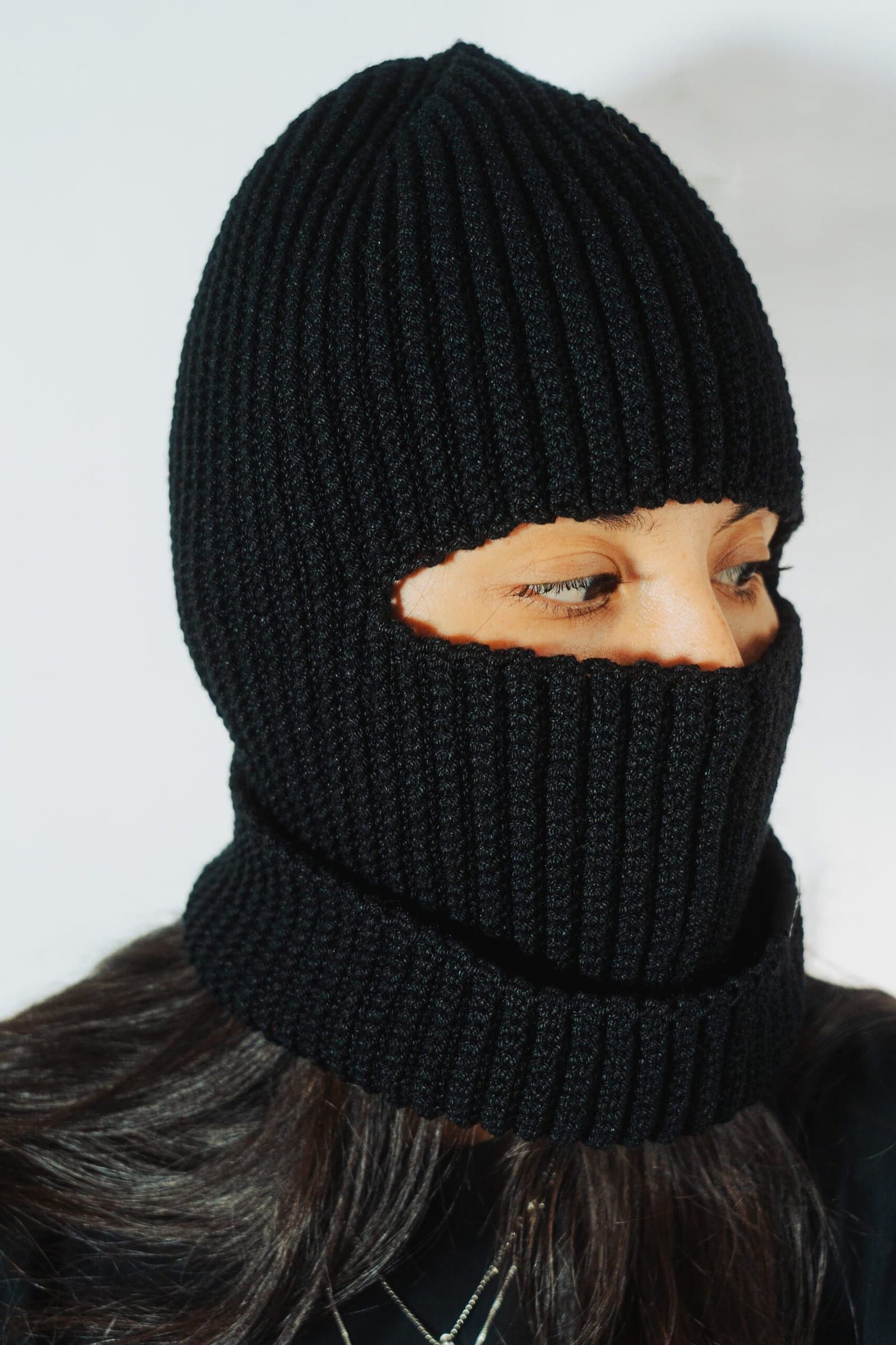 Hand-Knitted Balaclava