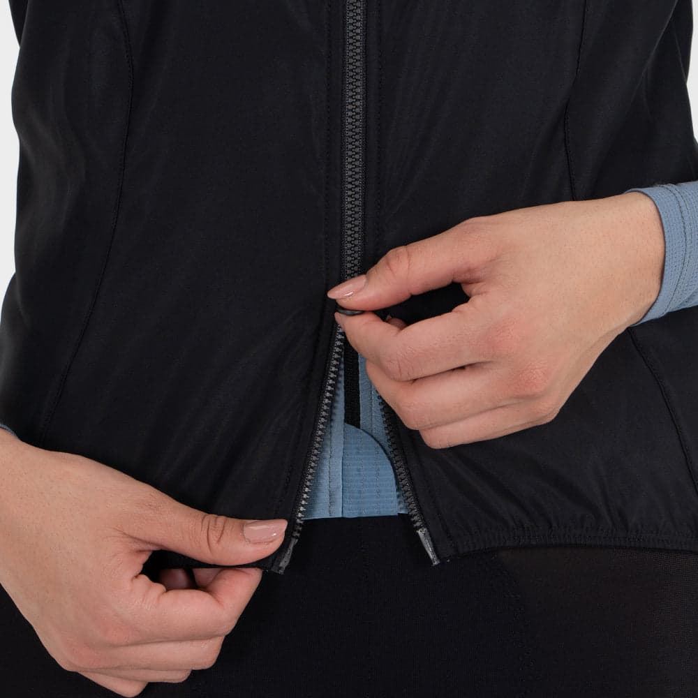 CHALECO CICLISMO NAPOLI NERO PARA MUJER - imagen 4