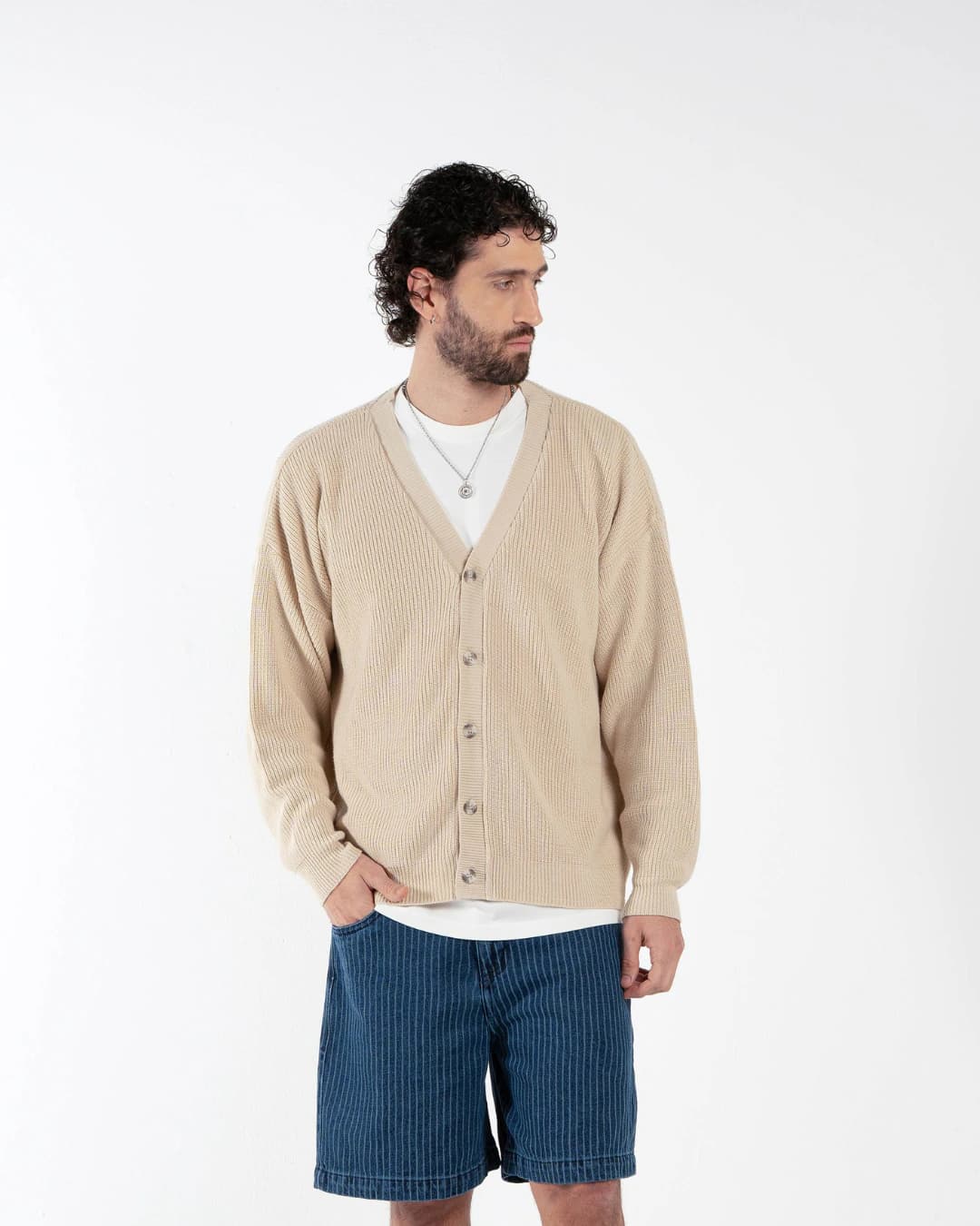 RUM´S BEIGE CARDIGAN - imagen 4