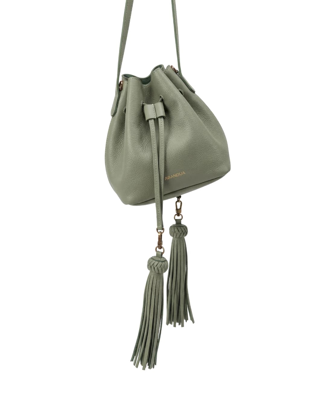 Lechuza leather crossbody bag