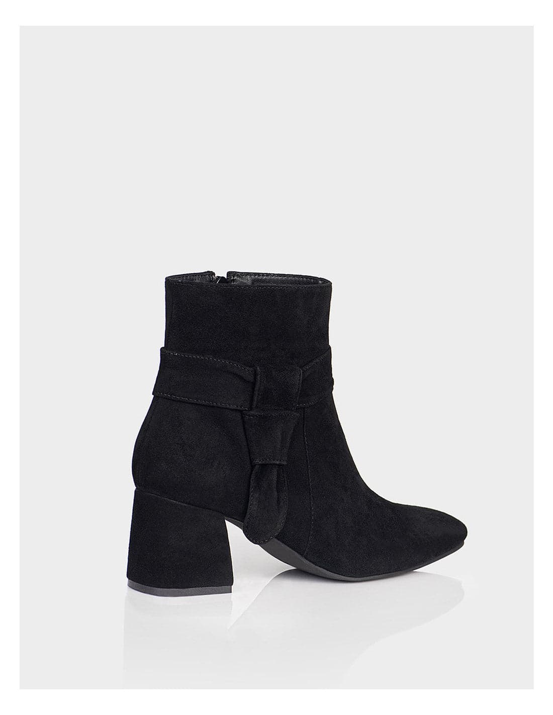 Botin Vanila Ante Negro - imagen 2