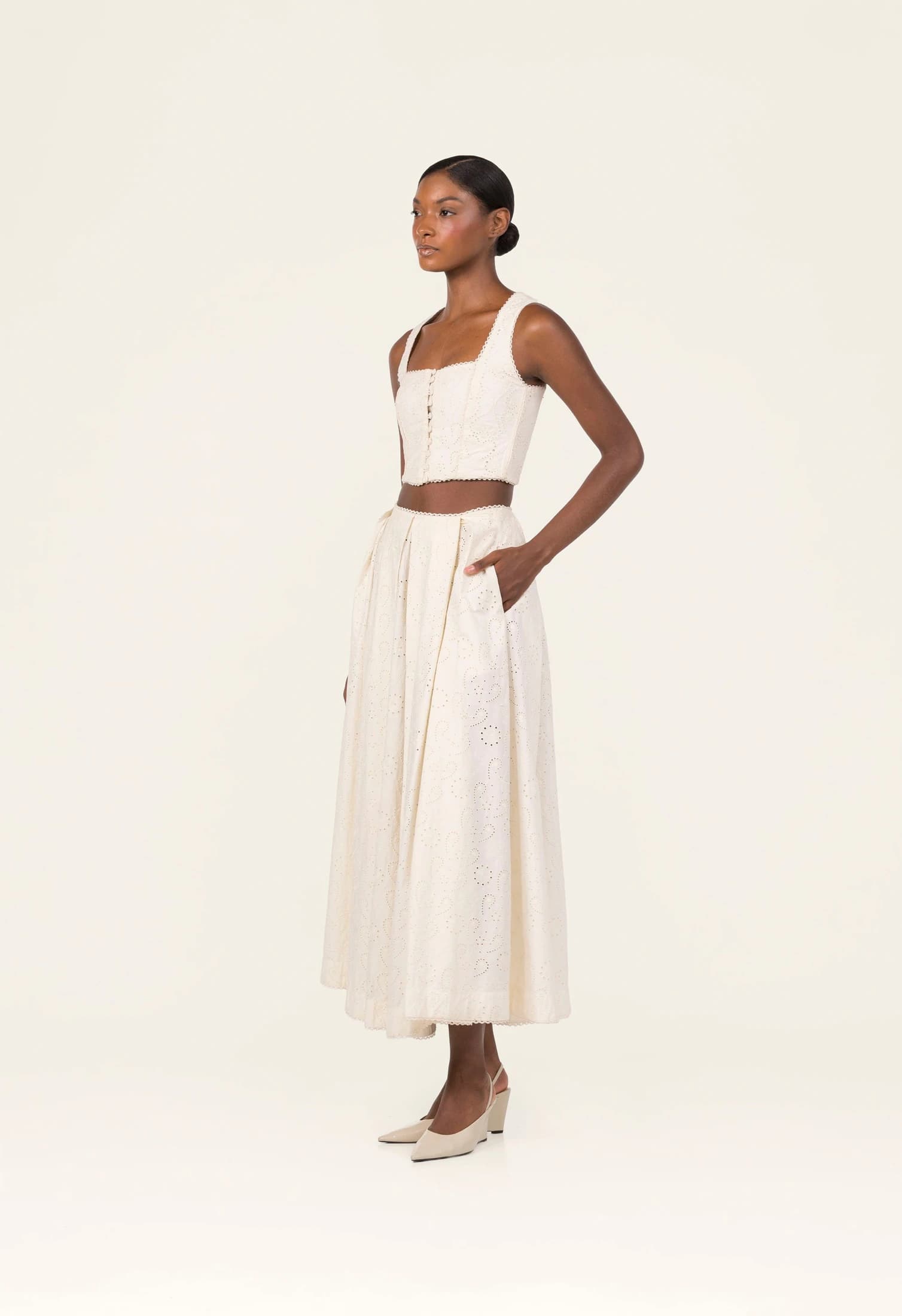 Cornalina Playa Cropped Top - imagen 6