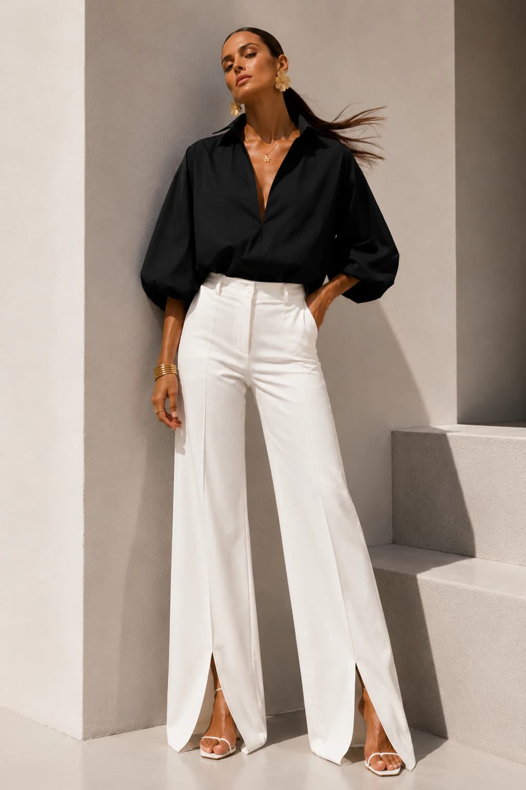 Blusa Popular Negro - imagen 2