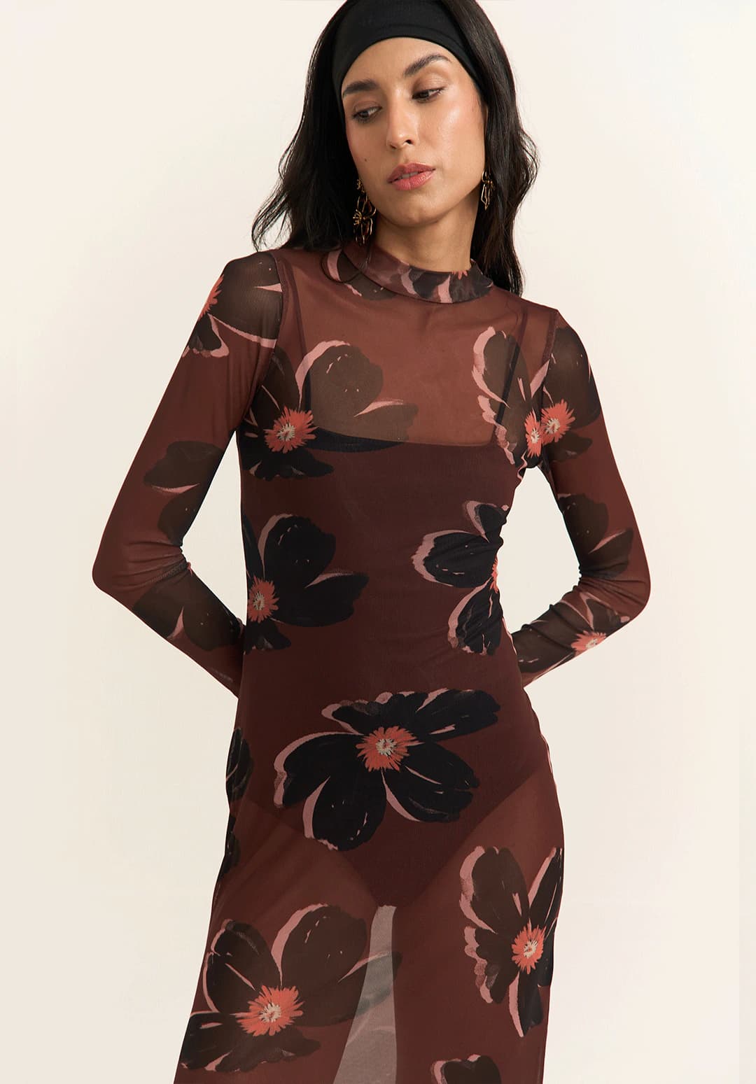 Vestido Mesh Sabana - imagen 5