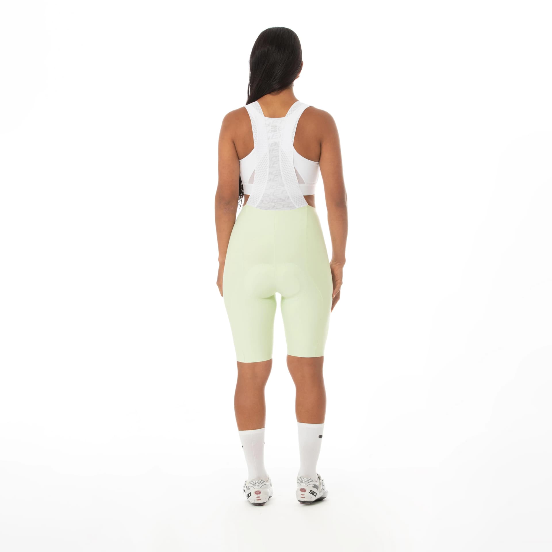 Pantaloneta Venge Verde Manzana Con Cortes - imagen 8