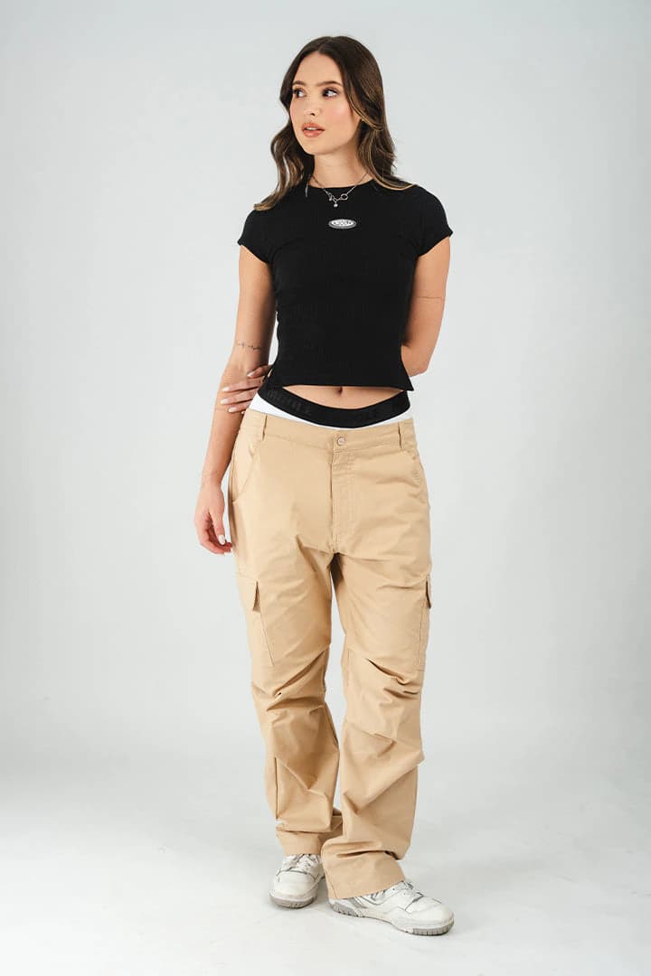 PANTALON CARGO EN DRILL - imagen 2