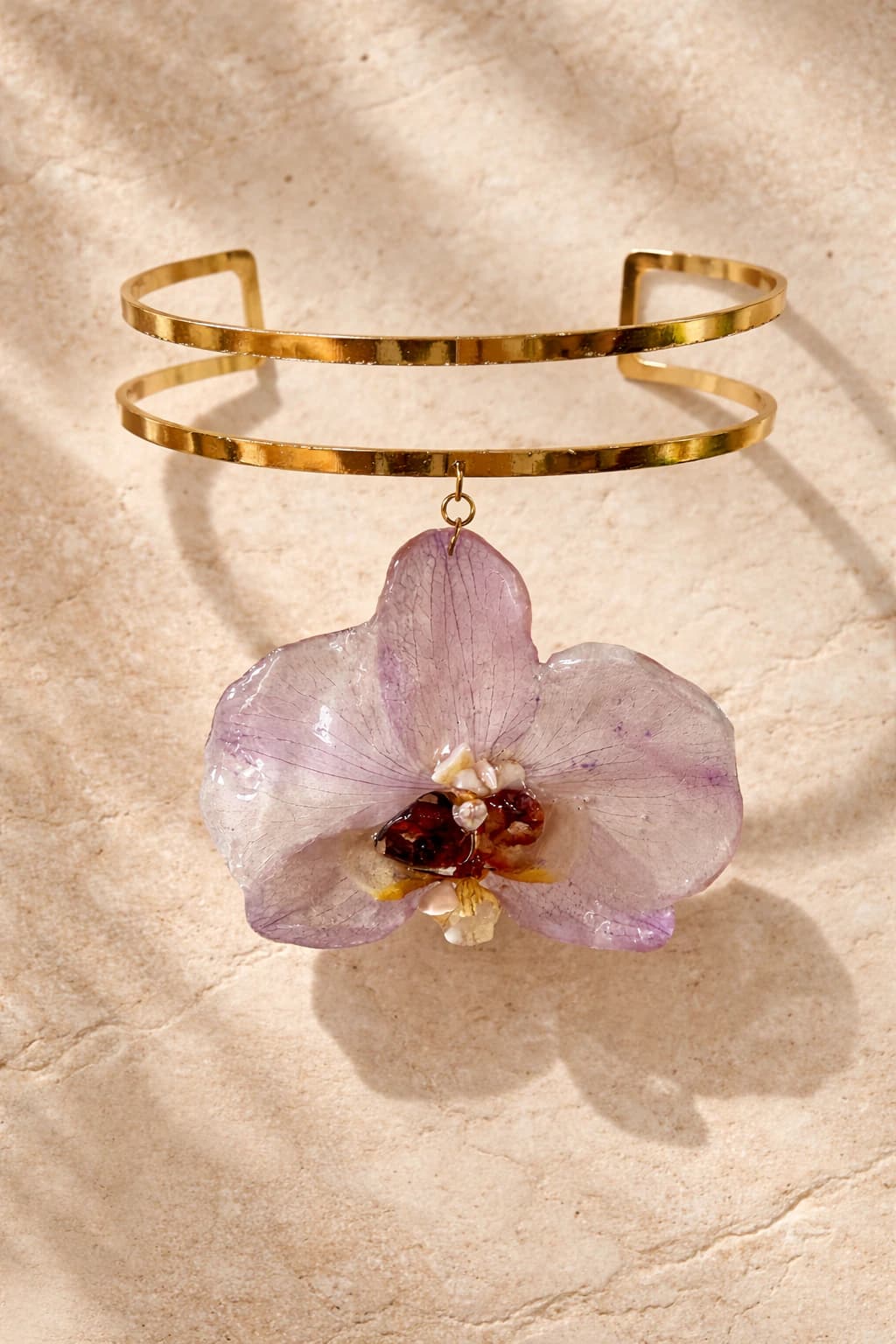 Choker Alba Orchid