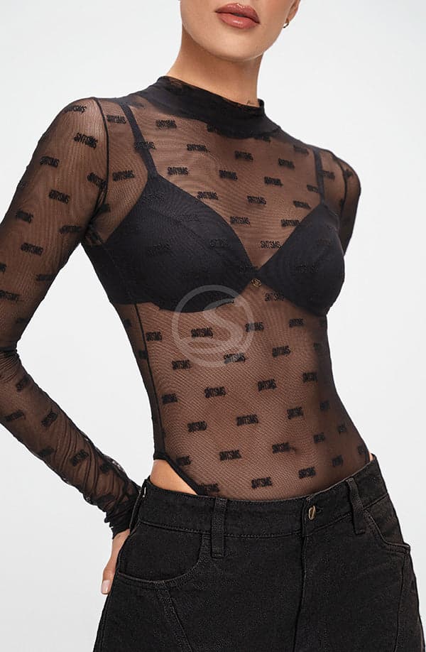 Body Máxima Negro Santísimas Ref. S-568 - imagen 3