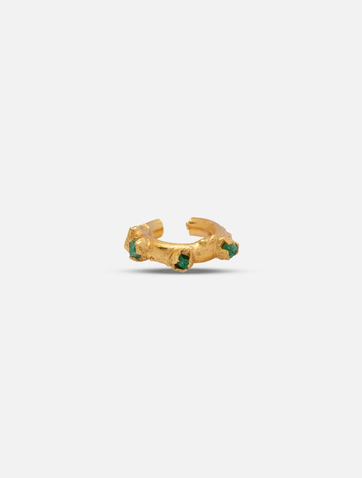 EARCUFF DE ESMERALDA XIUA - imagen 1