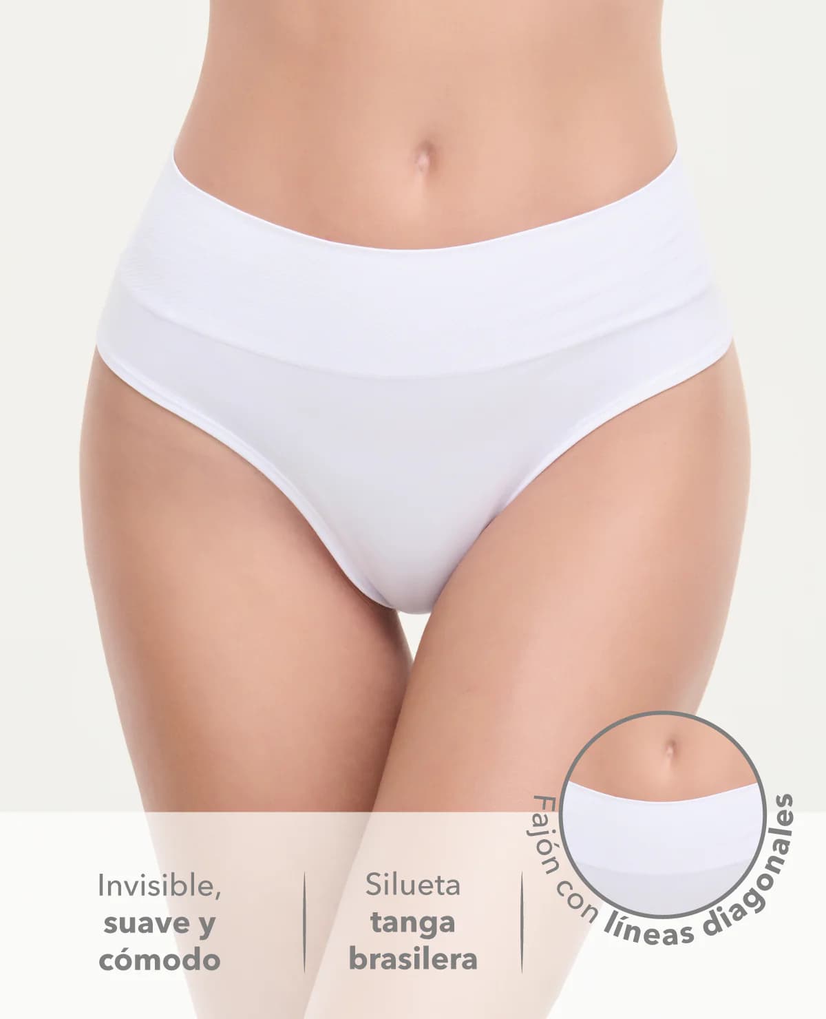 Panty Seamless | Silueta Tanga | Fajón Ancho - imagen 5