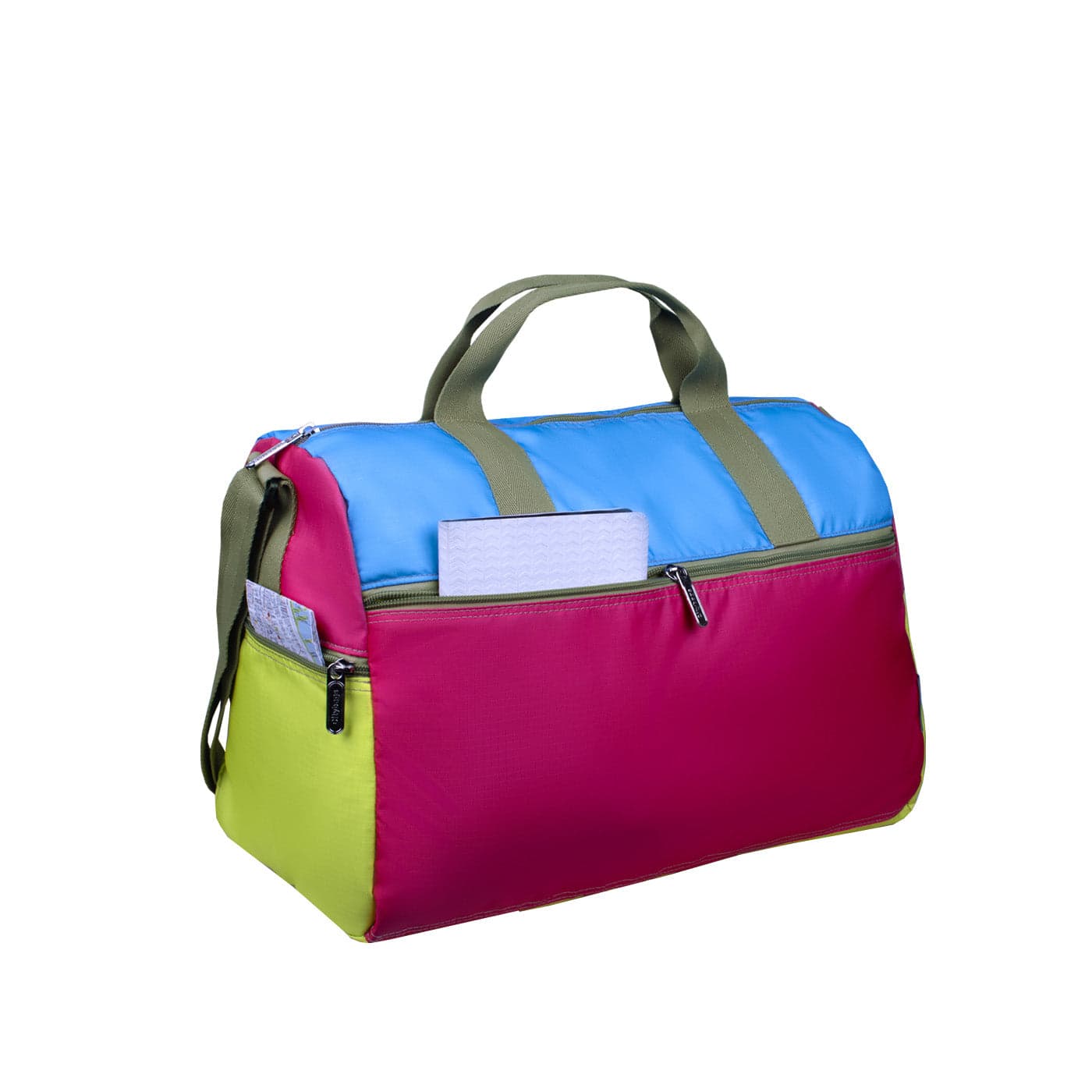 Maleta M ULTRA Plegable Estampado Neon Citybags Multicolor - imagen 4