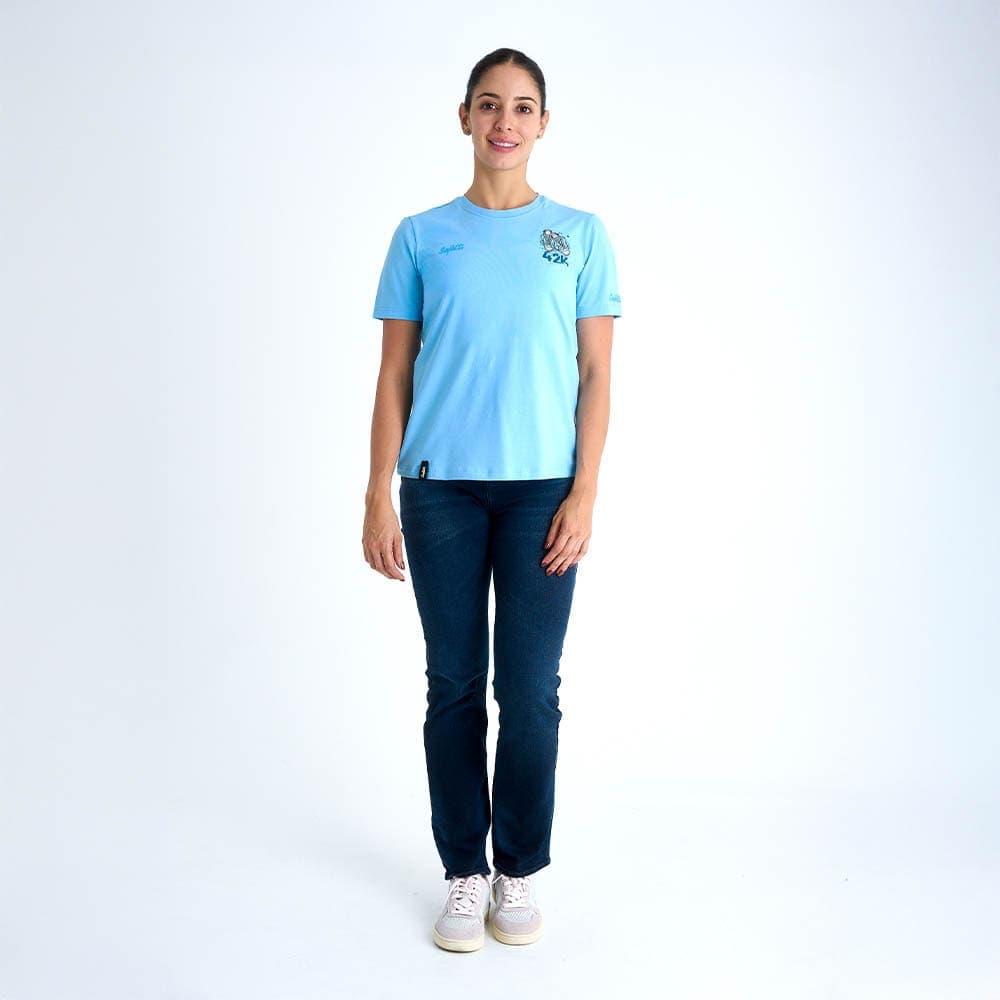 CAMISETA LIFESTYLE MANGA CORTA 42K PARA MUJER - imagen 1
