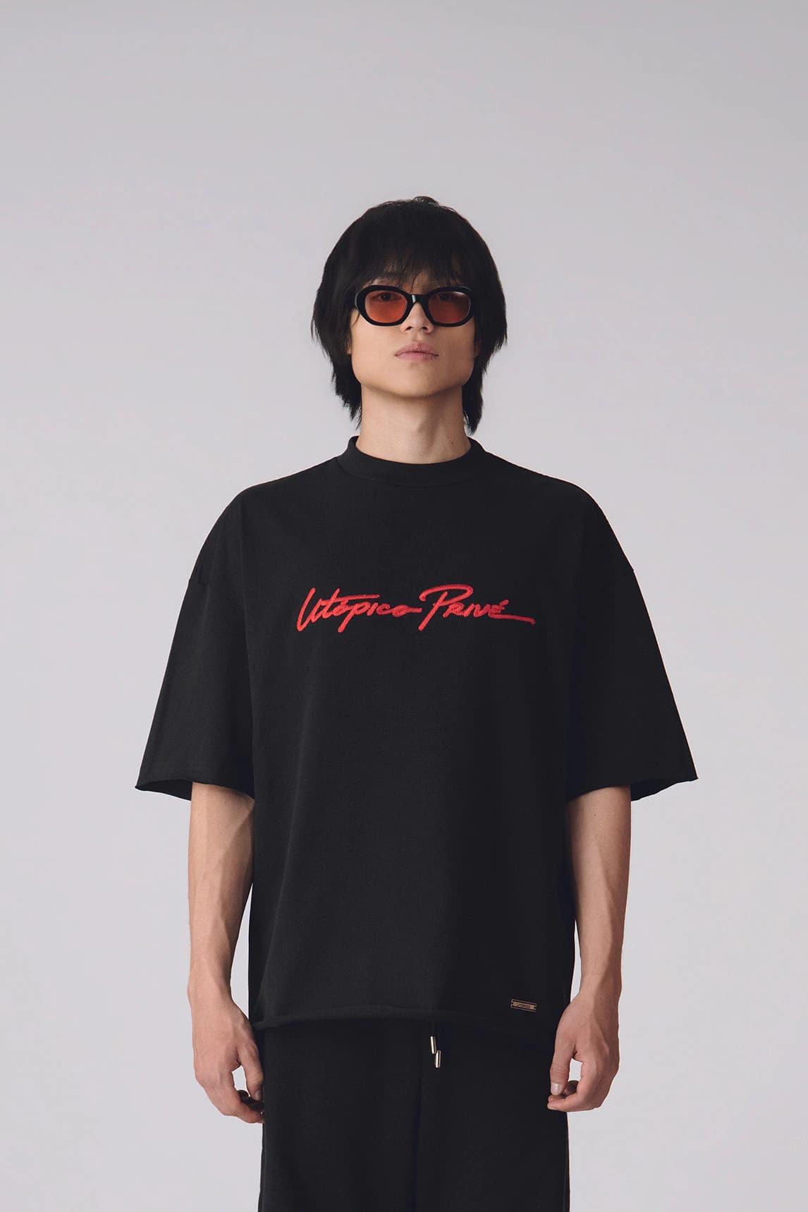 CAMISETA NEGRA - EXTENSED BOXY FIT - imagen 4
