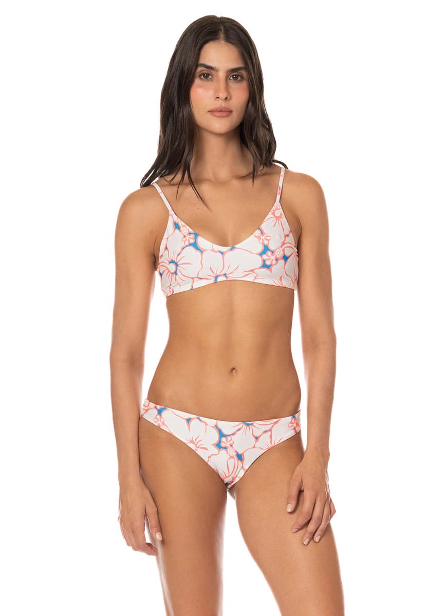 Maaji Island Flora Liberties Classic Bralette Bikini Top - imagen 1