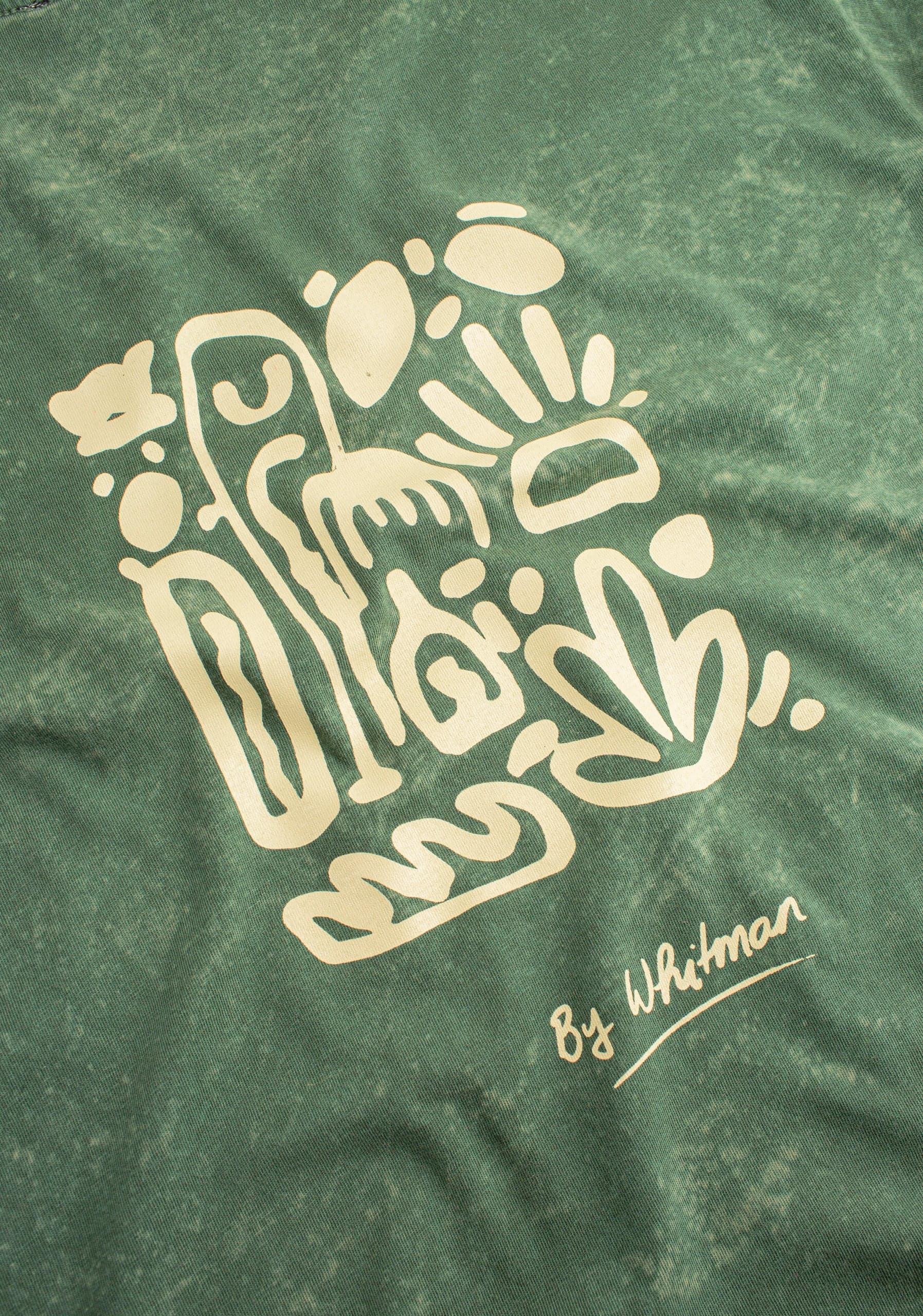 Camiseta H Clark Garment Dyed Verde - imagen 2