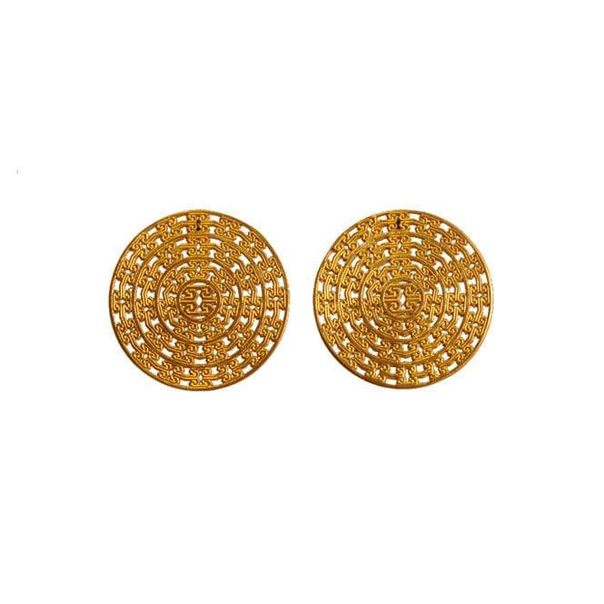Arete topo kana wayuu Brillo Guajiro - imagen 2