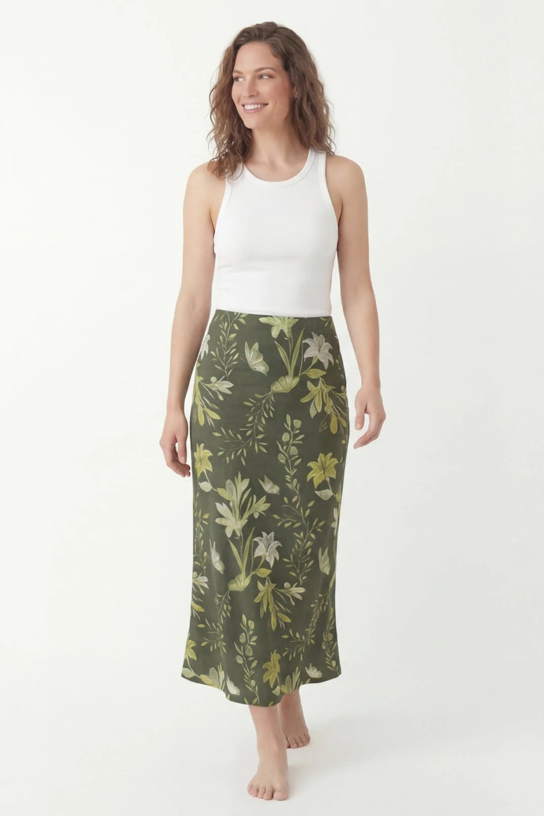 Falda Maia Puntos Verde - imagen 10