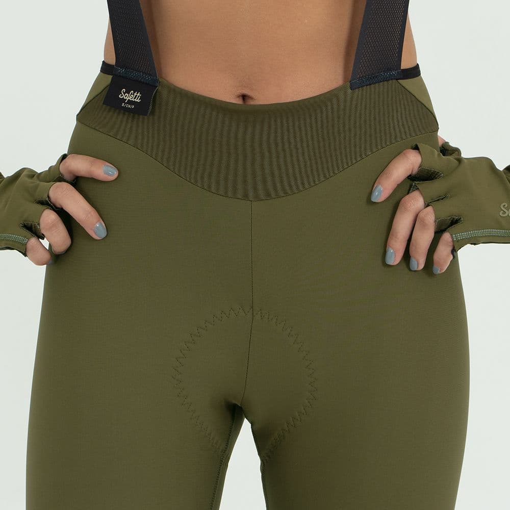 PANTALONETA CICLISMO TOSCANA 2.0 + OLIVA PARA MUJER - imagen 5