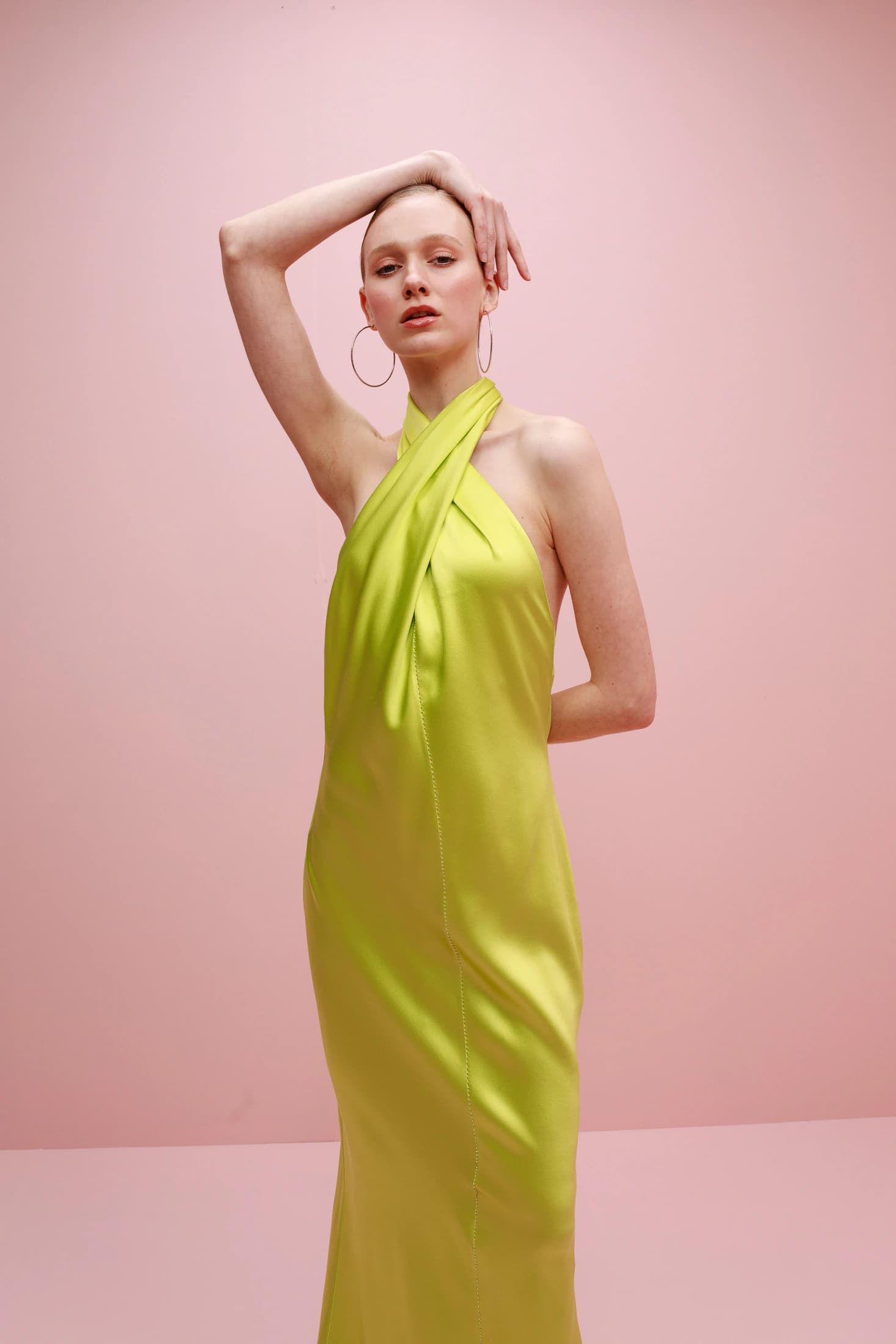 Olivia Embroidered Silk Dress - imagen 3