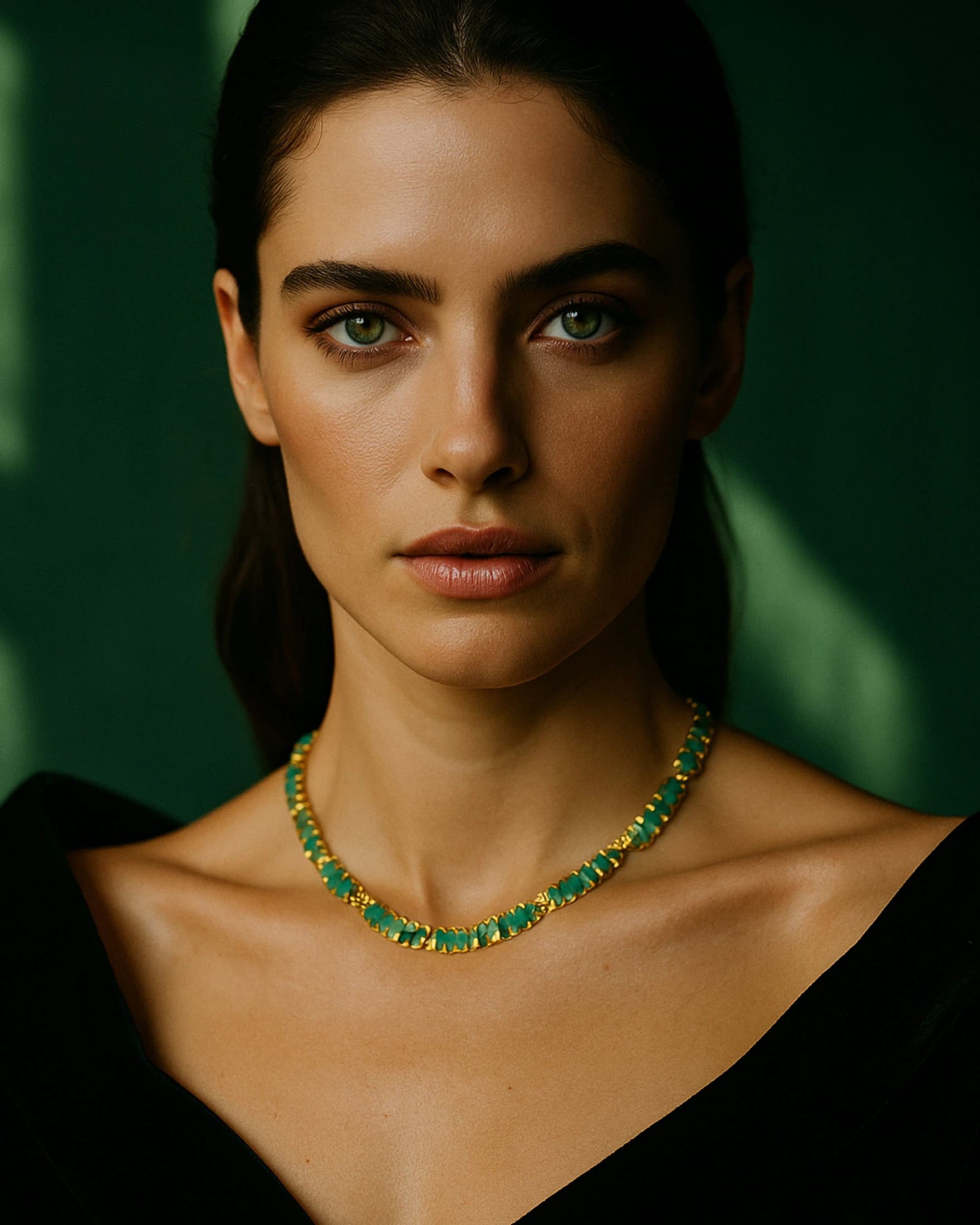 Collar módulos esmeralda - imagen 2