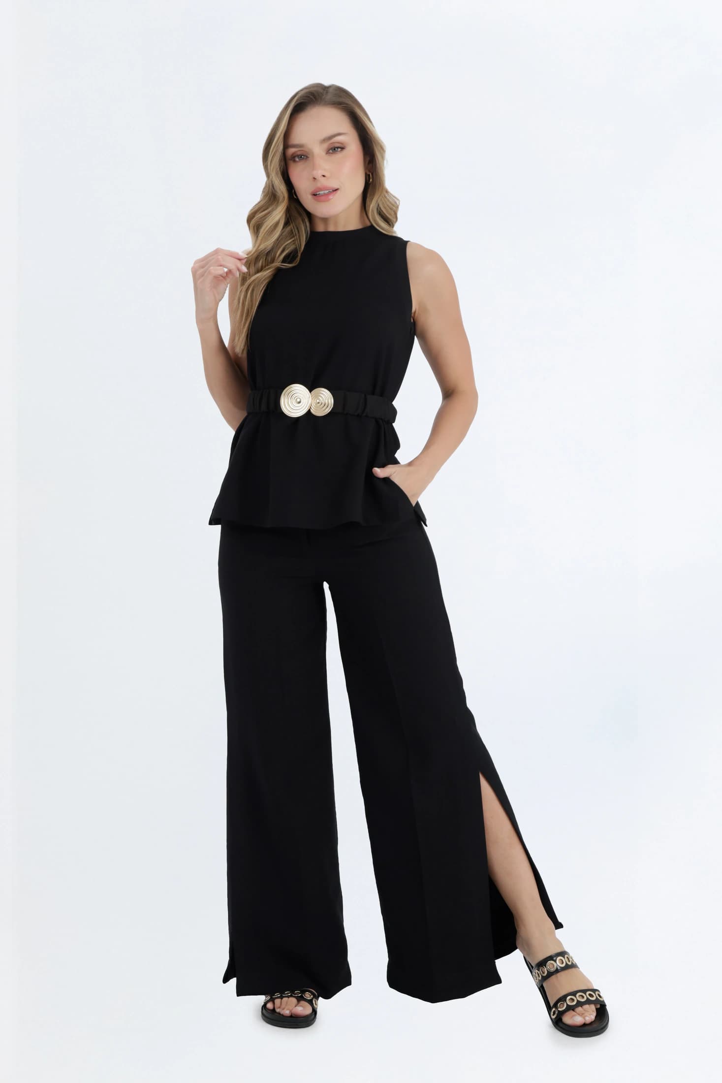PANTALON CON ABERTURA PARA MUJER 1154241 - imagen 1