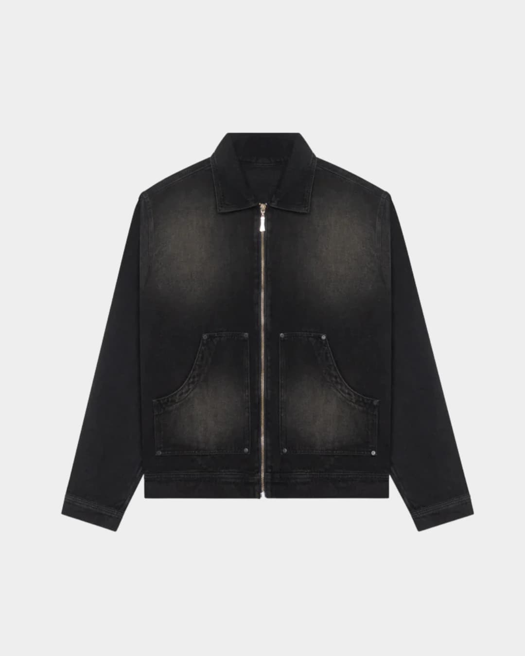 MONCLAIR WASHED BLACK BROWN JACKET - imagen 1