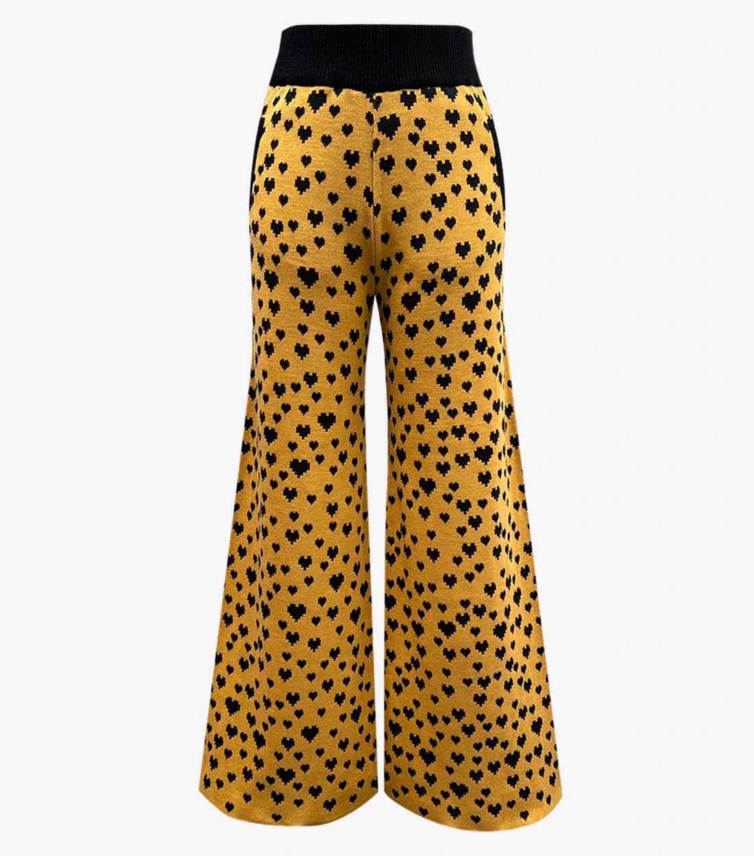 Pantalon CuoreBeat Mostaza Ancho. - imagen 2