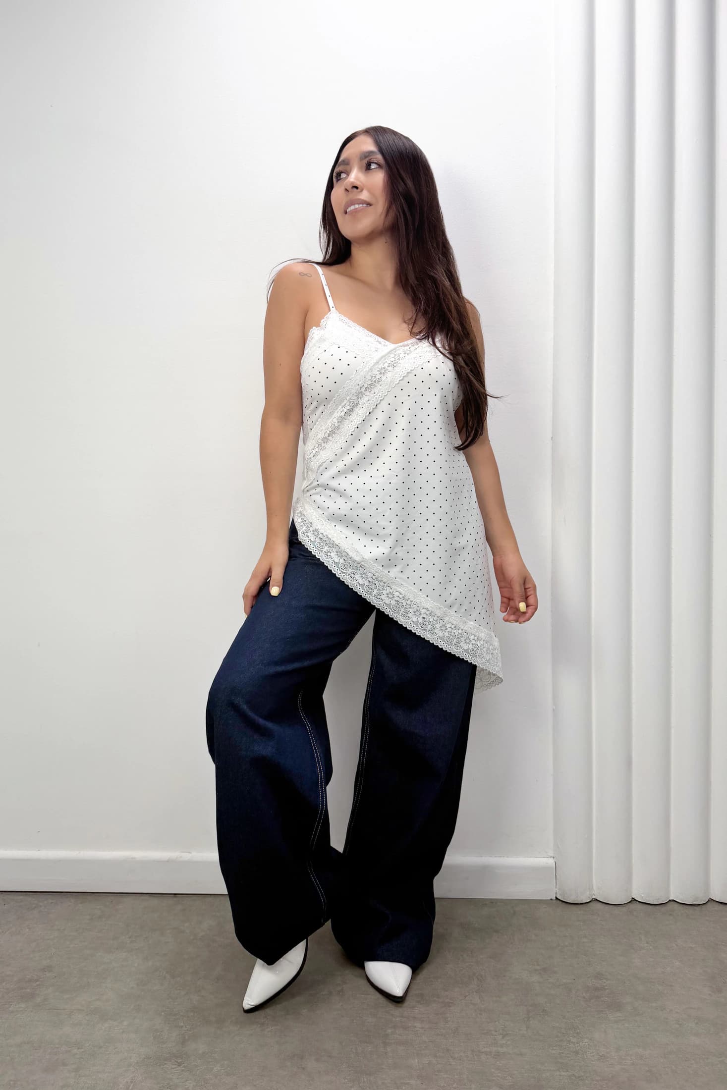 BLUSA LIZETH POLKA DOTS - imagen 1