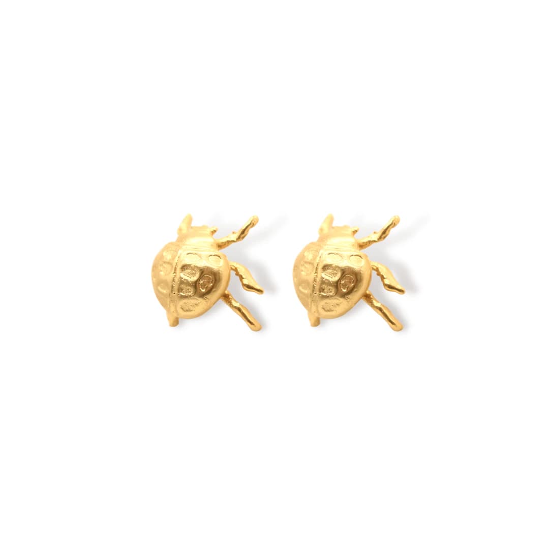 Aretes de mariquita - imagen 3