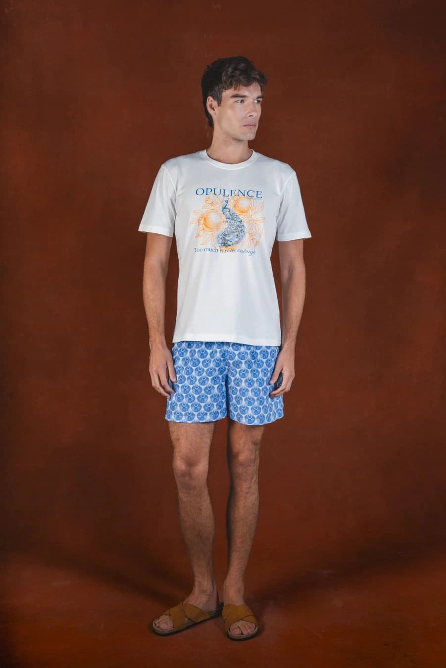 Pluma cotton t-shirt white - imagen 1