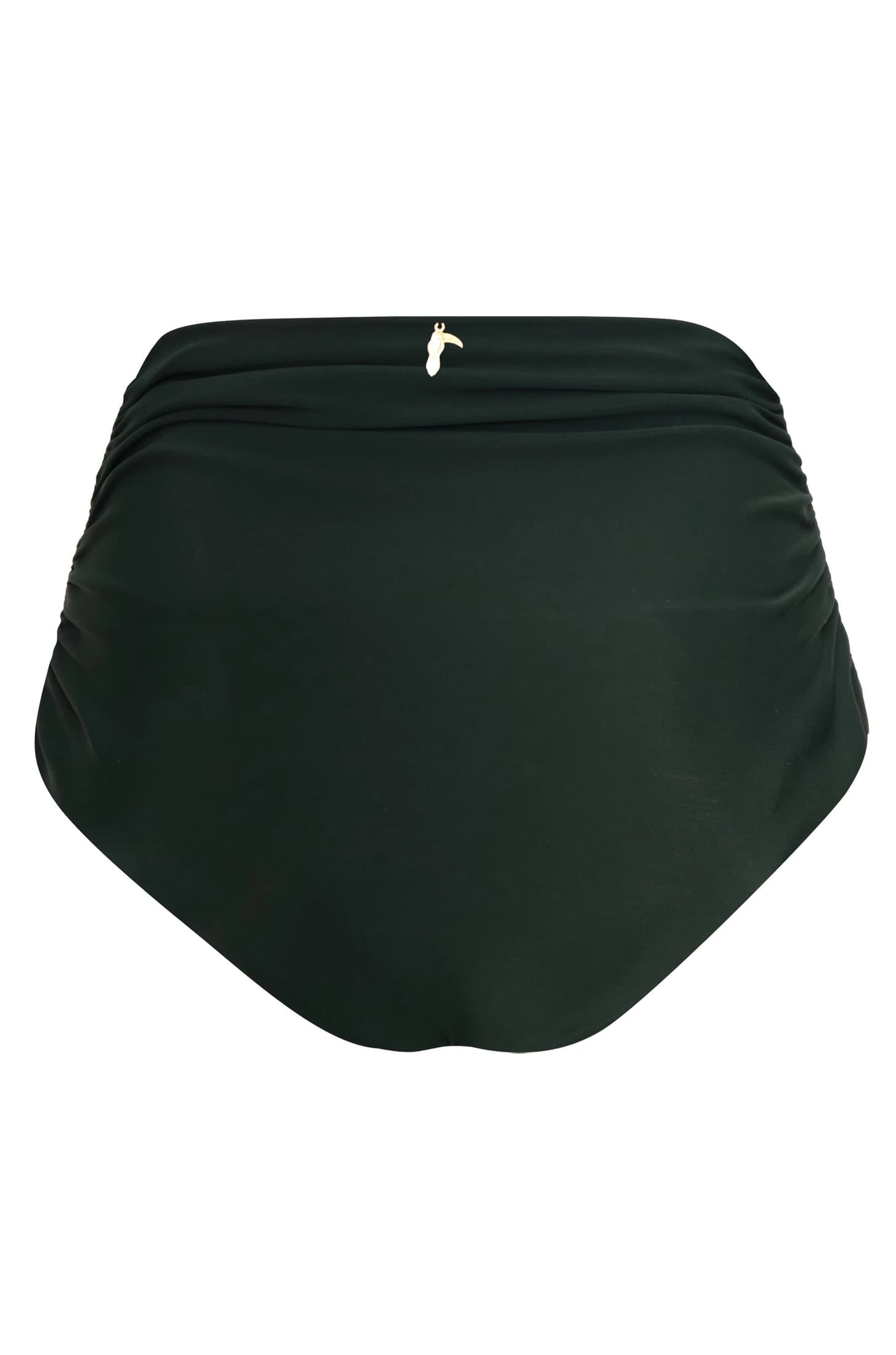 Victoria Embroidered Bottom / Dark Green - Ivory - imagen 3