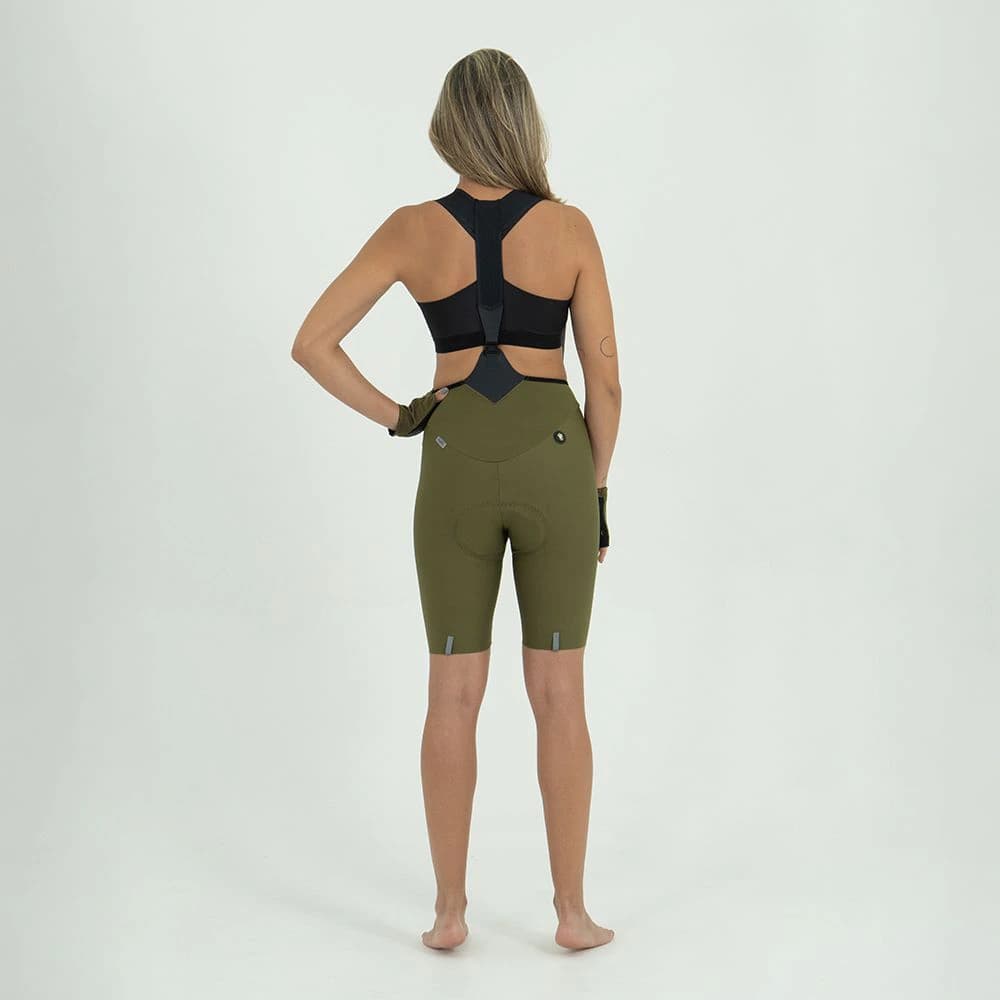 PANTALONETA CICLISMO TOSCANA 2.0 + OLIVA PARA MUJER - imagen 2