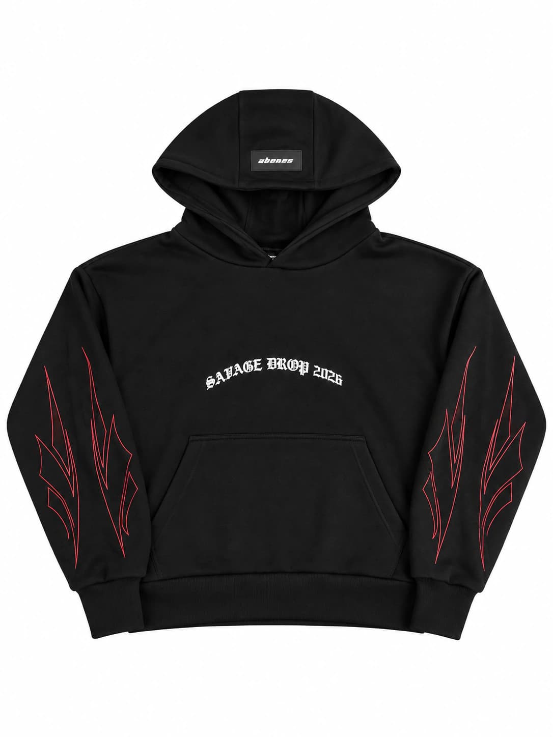 Hoodie Boxy fit Negro Savage drop 2026 - imagen 1