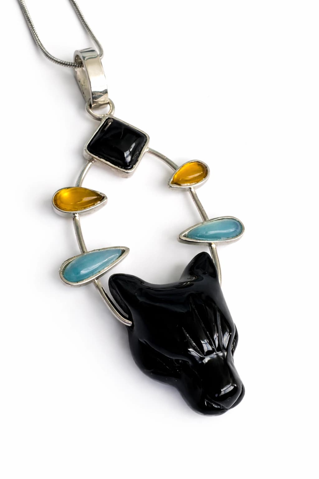 Jaguar of the Two Moons Pendant - imagen 2