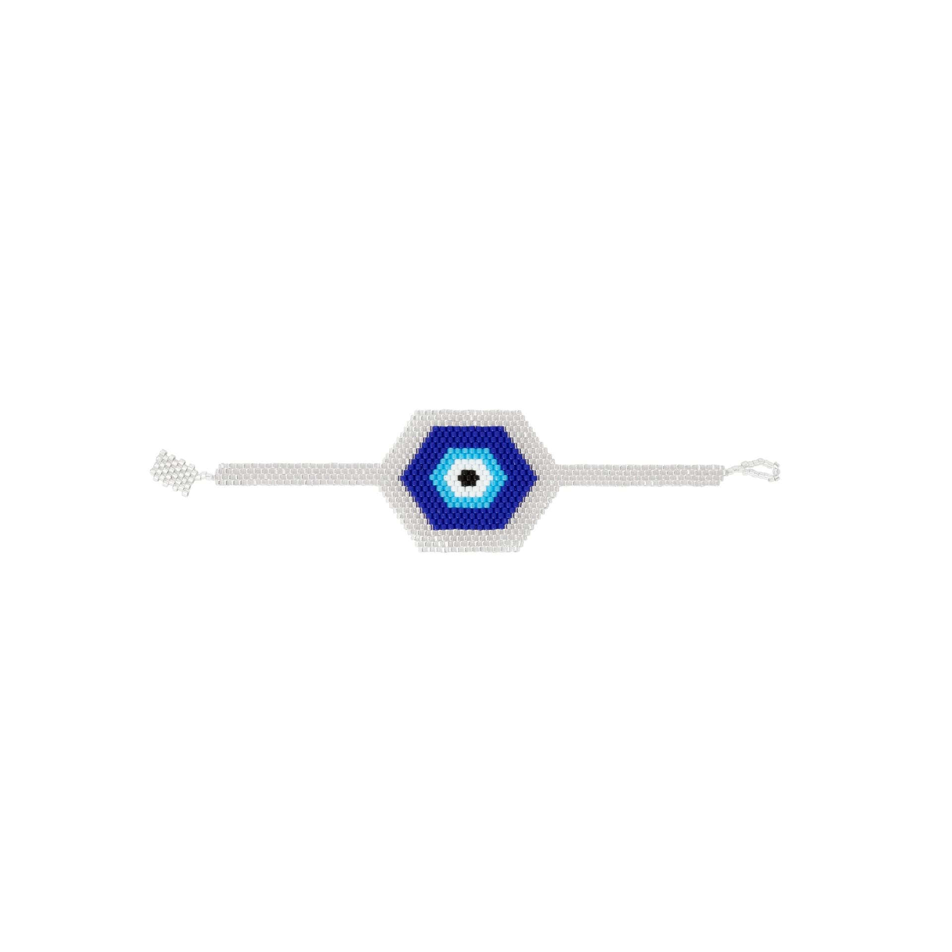Pulsera Horus Mar Plateado - imagen 1