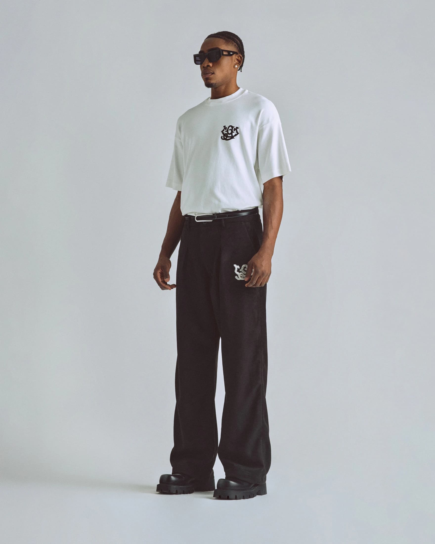 The Path Monogram Boxy Fit Tshirt White - imagen 5